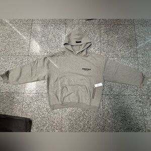 Essentials Heather Gray Men's Hoodie XL size